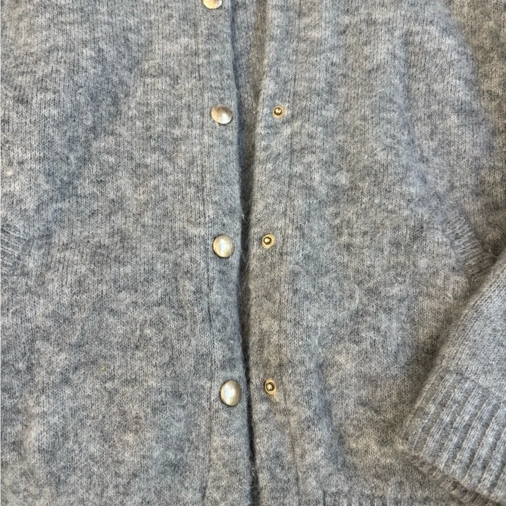 Sezane Gray Women's Sweater - Picture 4 of 5